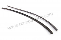 P155724 - Lower seal rail 356 convertible d'and roadster for Porsche 356a • 1958 • 1600 (616 / 1 t2) • Convertible d'a t2 • Manual gearbox, 4 speed