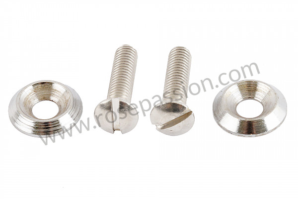 P554636 - KIT OF THREADED FASTENINGS FOR GEARBOX CONTROL TUNNEL COVER 356BC for Porsche 356B T6 • 1963 • 1600 s (616 / 12 t6) • Coupe karmann b t6 • Manual gearbox, 4 speed