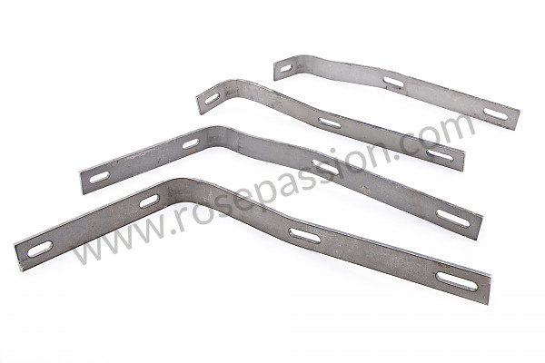 P98278 - Complete set of rear bumper supports  for Porsche 356B T6 • 1963 • 2000 carrera gt (587 / 2) • Coupe reutter b t6 • Manual gearbox, 4 speed