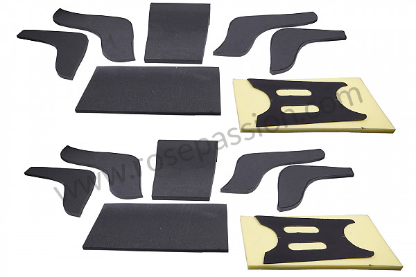 P554696 - SEAT FOAM KIT FOR SPEEDSTER for Porsche 356C • 1964 • 1600 sc (616 / 16) • Coupe karmann c • Manual gearbox, 4 speed