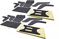 P554696 - SEAT FOAM KIT FOR SPEEDSTER for Porsche 356B T5 • 1961 • 1600 (616 / 1 t5) • Cabrio b t5 • Manual gearbox, 4 speed