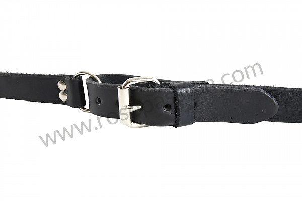 P554631 - LUGGAGE STRAP 356 / 912 / 911 65-73 COMPLETE KIT, BLACK for Porsche 356B T5 • 1959 • 1600 s (616 / 2 t5) • Coupe b t5 • Manual gearbox, 4 speed