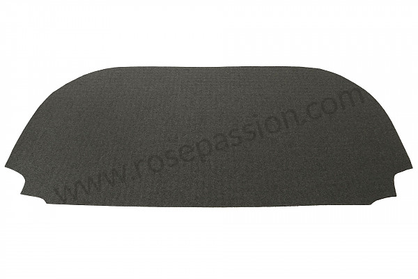 P554579 - PASSENGER COMPARTMENT SOUNDPROOFING KIT FOR 356 6-SPEED BOX +C CABRIOLET for Porsche 356B T6 • 1961 • 1600 s (616 / 12 t6) • Cabrio b t6 • Manual gearbox, 4 speed