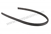 P98291 - Rubber for rocker panel moulding 356 356a for Porsche 356a • 1956 • 1600 (616 / 1) • Coupe a t1 • Manual gearbox, 4 speed