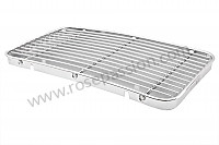 P189930 - Engine cover grille, convex for Porsche 356B T6 • 1962 • 1600 super 90 (616 / 7 t6) • Karmann hardtop coupe b t6 • Manual gearbox, 4 speed