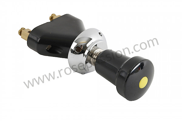 P554626 - ACCESSORY SWITCH BUTTON 356BC + 911 912 YELLOW INDICATOR LIGHT for Porsche 356 pré-a • 1954 • 1300 s (589 / 2) • Cabrio pré a • Manual gearbox, 4 speed