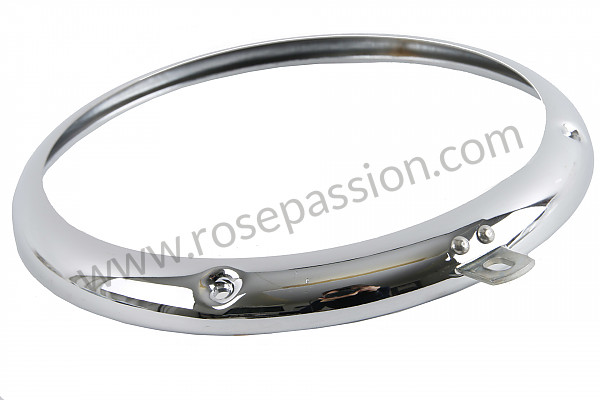 P554664 - HEADLAMP RING CHROME for Porsche 356B T6 • 1963 • 1600 s (616 / 12 t6) • Coupe reutter b t6 • Manual gearbox, 4 speed