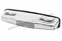 P106510 - Luz de matrícula, iluminação para cima para Porsche 356a • 1958 • 1600 (616 / 1 t2) • Cabrio a t2 • Caixa manual 4 velocidades