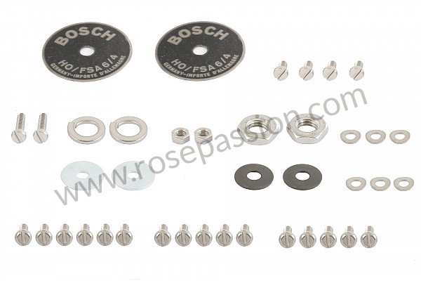 P554568 - HORN RECONDITIONING KIT 356 PRE-A + A +B for Porsche 356B T5 • 1960 • 1600 (616 / 1 t5) • Karmann hardtop coupe b t5 • Manual gearbox, 4 speed