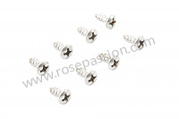 P555928 - SUN VISOR SCREW KIT for Porsche 356a • 1959 • 1600 carrera gs (692 / 2) • Coupe a t2 • Manual gearbox, 4 speed