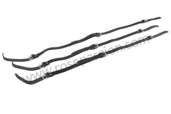 P555885 - STRAP FOR LUGGAGE RACK ON REAR ENGINE COVER for Porsche 356 pré-a • 1954 • 1300 s (589) • Cabrio pré a • Manual gearbox, 4 speed