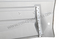 P1000400 - METAL PLATE FOR REAR PARCEL SHELF for Porsche 911 Classic • 1972 • 2.4t • Coupe • Automatic gearbox