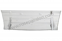 P1000400 - METAL PLATE FOR REAR PARCEL SHELF for Porsche 911 G • 1976 • 3.0 carrera • Targa • Manual gearbox, 4 speed