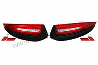 P1002370 - RED AND WHITE LED REAR INDICATOR KIT (PAIR) for Porsche 997-2 / 911 Carrera • 2012 • 997 c2 • Coupe • Pdk gearbox