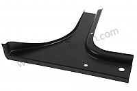 P1002409 - VIN PLATE REPAIR PANEL  for Porsche 911 Turbo / 911T / GT2 / 965 • 1986 • 3.3 turbo • Coupe • Manual gearbox, 4 speed