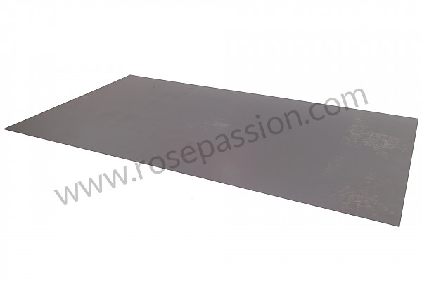 P1002412 - RAW STEEL SHEET FOR BODYWORK REPAIRS 625 X 1100 X 0.8 MM for Porsche 356B T5 • 1961 • 1600 (616 / 1 t5) • Cabrio b t5 • Manual gearbox, 4 speed