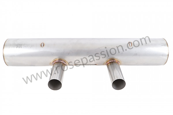 P1003886 - STAINLESS STEEL SPORTS SILENCER for Porsche 