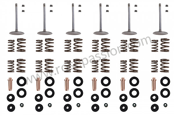 P1004741 - SPORT SPRING VALVE KIT 49MM SPECIAL FOR ENGINE WITH + 1000 RPM MINUTES for Porsche 911 Turbo / 911T / GT2 / 965 • 1981 • 3.3 turbo • Coupe • Manual gearbox, 4 speed
