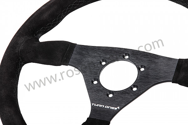 P1006029 - MOUNTING 3-SPOKE SPORTS STEERING WHEEL WITH RETURNED SKIN ADAPTATION HUB for Porsche 911 Turbo / 911T / GT2 / 965 • 1980 • 3.3 turbo • Coupe • Manual gearbox, 4 speed