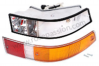 P1008222 - COMBINED LIGHTS for Porsche 911 Classic • 1972 • 2.4t • Targa • Automatic gearbox