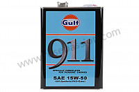 P1008231 - GULF 911 OIL 15W50 für Porsche 911 Classic • 1968 • 2.0l • Targa • Automatikgetriebe