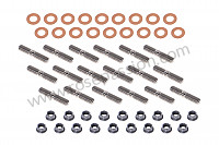 P1010884 - TITANIUM ALLOY EXHAUST STUD KIT for Porsche Boxster / 987-2 • 2010 • Boxster s 3.4 • Cabrio • Manual gearbox, 6 speed