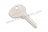 P10143 - Blank key k300 for Porsche 356B T6 • 1962 • 1600 s (616 / 12 t6) • Coupe reutter b t6 • Manual gearbox, 4 speed