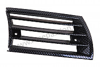 P1016198 - GRILLE AERATION CARBONE 为了 Porsche 911 Turbo / 911T / GT2 / 965 • 1975 • 3.0 turbo • Coupe
