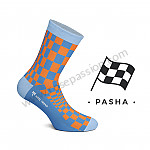P1017022 - PASHA SOCKS BLUE / ORANGE for Porsche 