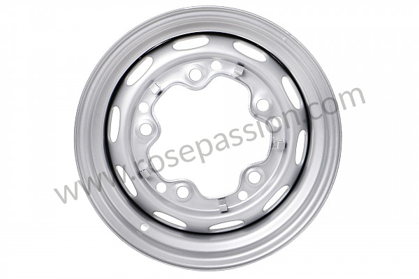 P1017956 - SILVER SLIDING WHEEL RIM for Porsche 356a • 1956 • 1300 (506 / 2) • Coupe a t1 • Manual gearbox, 4 speed