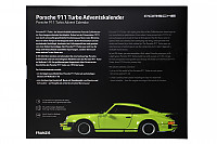 P1018942 - CALENDARIO DELL'AVVENTO DELLA 911 TURBO - CON IL SUONO DEL MOTORE  per Porsche 