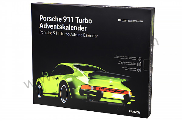 P1018942 - CALENDRIER DE L’AVENT 911 TURBO - AVEC SON DU MOTEUR pour Porsche 