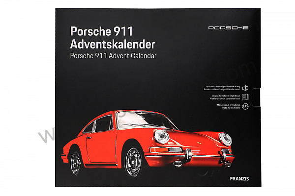 P1018944 - CALENDARIO DELL'AVVENTO 911 CLASSICA - CON SUONO DEL MOTORE per Porsche 