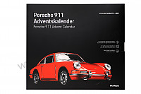 P1018944 - CALENDRIER DE L’AVENT 911 - AVEC SON DU MOTEUR pour Porsche 