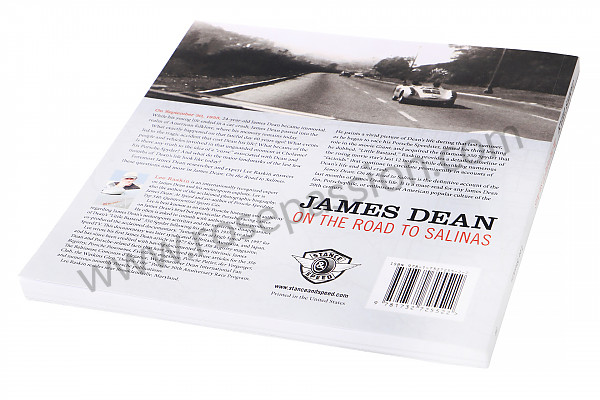 P1019244 - BOEK JAMES DEAN: OP WEG NAAR SALINAS ONDERTEKEND DOOR DE AUTEUR - LIMITED EDITION voor Porsche 356 pré-a • 1952 • 1300 (506) • Cabrio pré a • Manuele bak 4 versnellingen