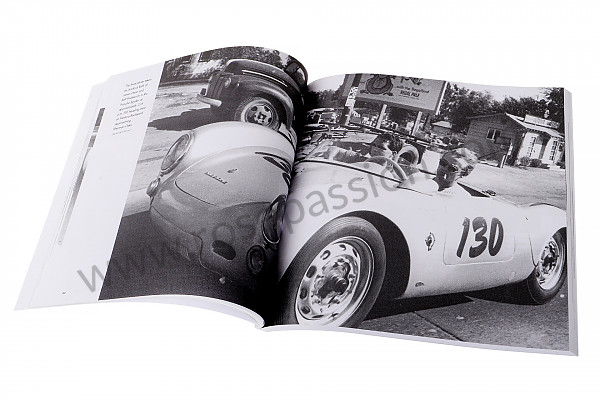 P1019244 - LIVRE JAMES DEAN: ON THE ROAD TO SALINAS SIGNÉ PAR L'AUTEUR - EDITION LIMITEE 为了 Porsche 356 pré-a • 1951 • 1100 (369) • Cabrio pré a