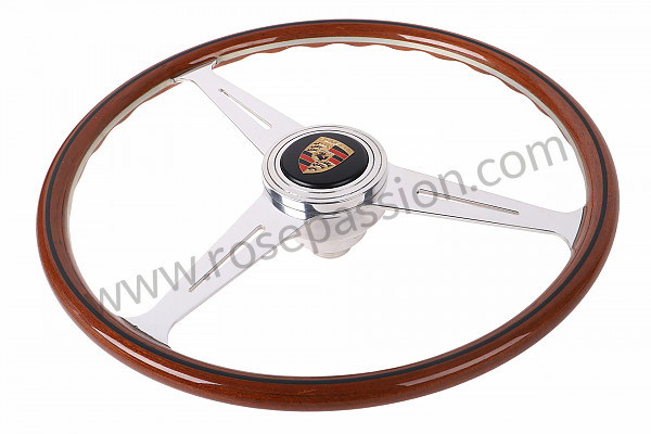 P1024493 - CLASSIC WOOD STEERING WHEEL FOR 356A FLAT SPOKES for Porsche 356a • 1955 • 1500 carrera gs (547 / 1) • Coupe a t1 • Manual gearbox, 4 speed