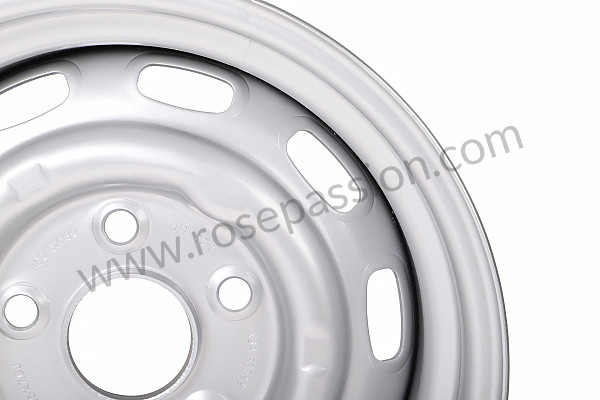 P1024494 - PERFORATED DISC WHEEL for Porsche 356C • 1964 • 1600 sc (616 / 16) • Coupe karmann c • Manual gearbox, 4 speed