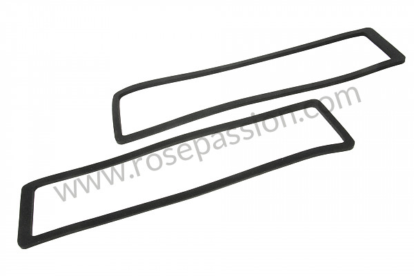 P1024504 - FRONT + REAR INDICATOR GLASS KIT WITH GASKET 914 for Porsche 914 • 1971 • 914 / 4 1.7 • Manual gearbox, 5 speed
