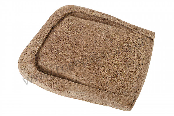 P1024509 - FRONT SEAT CUSHION 356 IN NATURAL FIBER for Porsche 356C • 1963 • 1600 c (616 / 15) • Cabrio c • Manual gearbox, 4 speed
