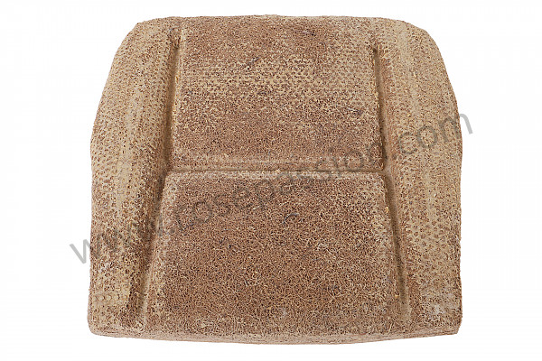 P1024509 - FRONT SEAT CUSHION 356 IN NATURAL FIBER for Porsche 356B T6 • 1962 • 1600 super 90 (616 / 7 t6) • Coupe karmann b t6 • Manual gearbox, 4 speed