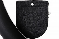 P1024513 - BLACK LEATHER MOMO PROTOTIPO THREE-SPOKE STEERING WHEEL for Porsche 997-2 / 911 Carrera • 2012 • 997 c2s • Coupe • Pdk gearbox