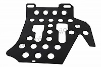 P1025930 - ALU PERFORATED DRIVER'S PEDAL BOARD FLOOR 911 930 74-89 COUPE for Porsche 911 G • 1978 • 3.0sc • Coupe • Automatic gearbox