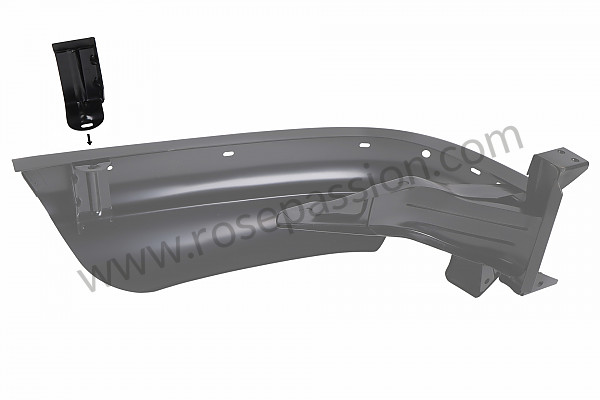 P1026821 - FRONT SUPPORT TO REAR BUMPER DETAIL for Porsche 911 Classic • 1970 • 2.2e • Targa • Manual gearbox, 5 speed