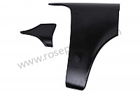 P1030967 - FRONT WING REPAIR PART 911 69-73 PART BETWEEN THE WHEEL AND THE DOOR COMPLETE HEIGHT FRONT RIGHT for Porsche 911 Classic • 1973 • 2.4s • Coupe • Automatic gearbox