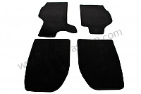 P103206 - Floor mat for Porsche 911 Classic • 1968 • 2.0l • Coupe • Manual gearbox, 5 speed
