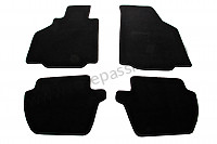 P103227 - Floor mat for Porsche 996 Turbo / 996T / 911 Turbo / GT2 • 2003 • 996 turbo • Coupe • Manual gearbox, 6 speed