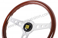 P1033498 - INDY ALU/WOOD STEERING WHEEL for Porsche 924 • 1986 • 924s 2.5 • Coupe • Manual gearbox, 5 speed
