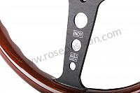 P1033499 - INDY BLACK / WOOD STEERING WHEEL for Porsche 928 • 1981 • 928 4.5 • Coupe • Manual gearbox, 5 speed