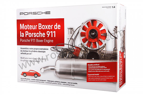 P1034306 - MOTORE 911 IN SCALA 1/4 (INGLESE E FRANCESE) per Porsche 